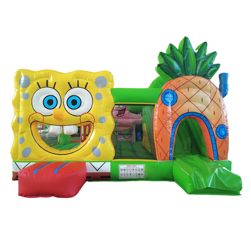 Commercial Sponge-Bob Inflatable Combo